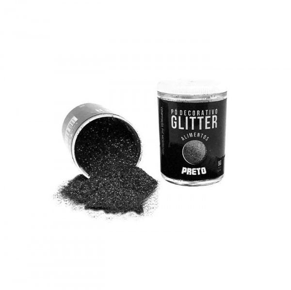Glitter Preto 5G - Sonho Fino