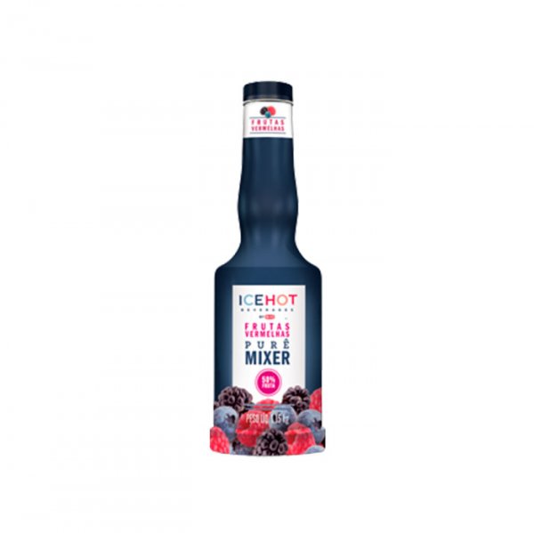 Purê Mixer Frutas Vermelhas Icehot - 1,15 Kg - Rich'S