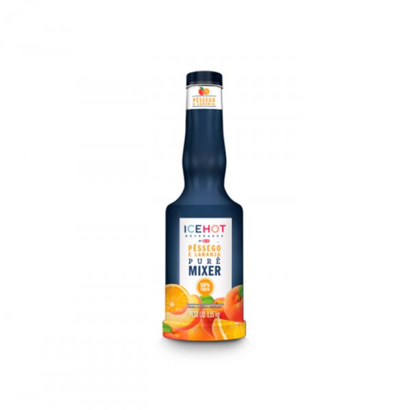 Purê Pessego / Laranja Icehot - 1,15 Kg - Rich´S