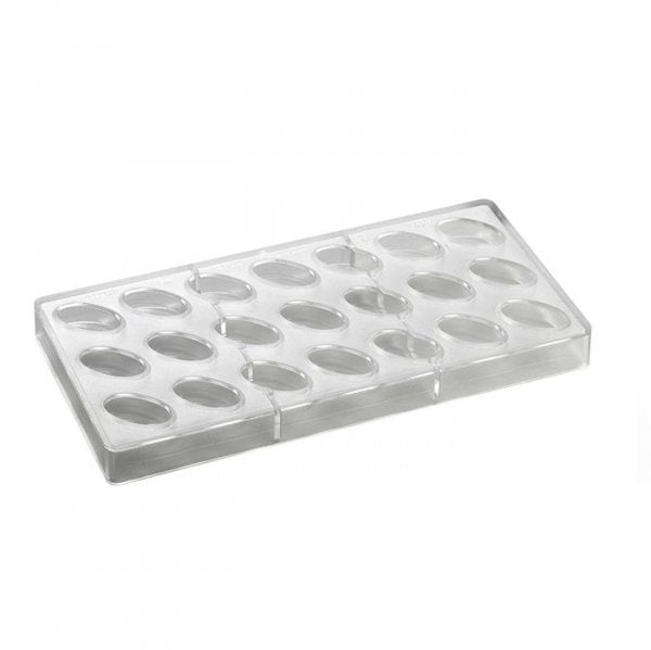 Forma Para Chocolate - Policarbonato - Pc111 (Oval) - Pavoni Italia