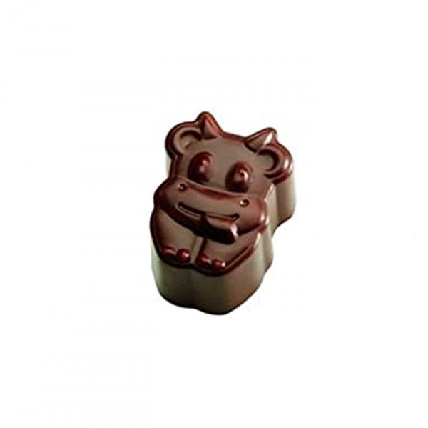 Forma Para Chocolate - Policarbonato - Pc27 (Vaquinha) - Pavoni Italia