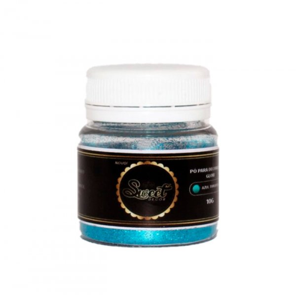 Glitter Azul Turquesa 10G - Sweet Decor
