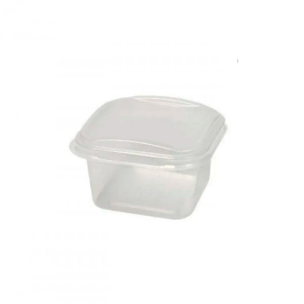 Pote Quadrado G375 150Ml Com Tampa  C/10   - Galvanotek