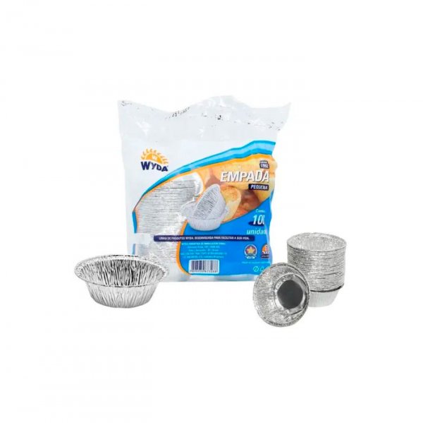 Forma Empada 45 Ml - 100 Unidades - Wyda