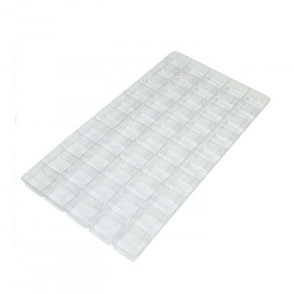 Berço 50 Cavidades - 2.9X2.9 Cm - Transparente - Crystal Forming