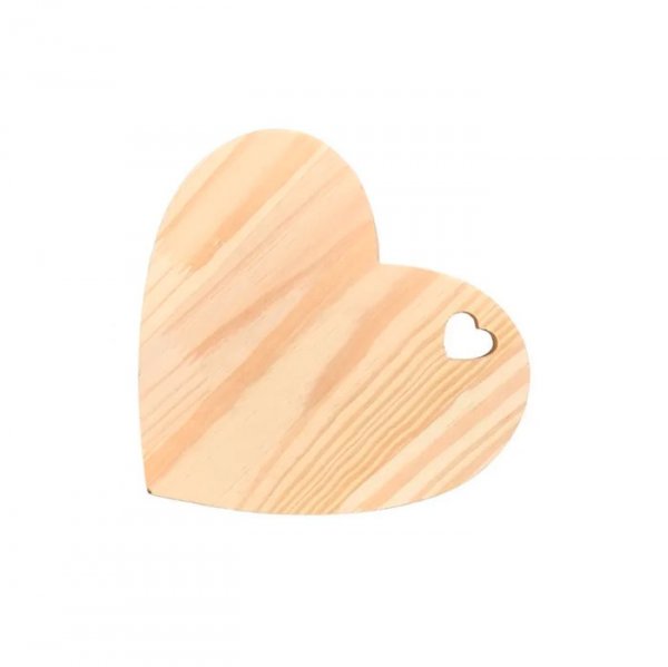 Tábua Coração G - 22Cm - Tbc002 - Nissiplás