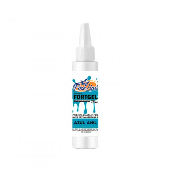 Corante Fortgel 30G Azul Anil  - Fine Line