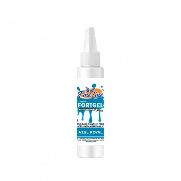Corante Fortgel 30G Azul Royal  - Fine Line