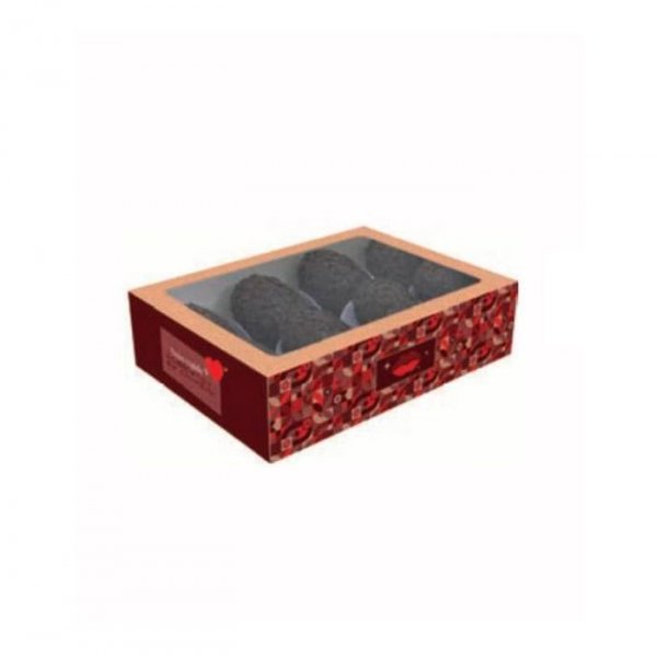 Caixa Gaveta Cupido  C/ Visor  (12Doces) C/10 Unidades - Ideia Embalagens