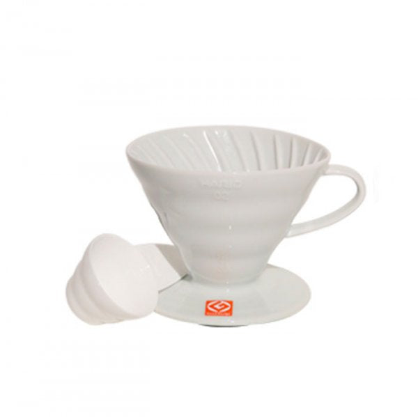 Suporte Para Filtro De Café V60-02 Cerâmica Branco - Hario