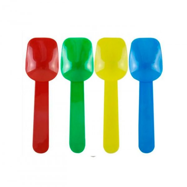 Pá Para Sorvete Pequena 500 Unidades Colorida - Sertplast
