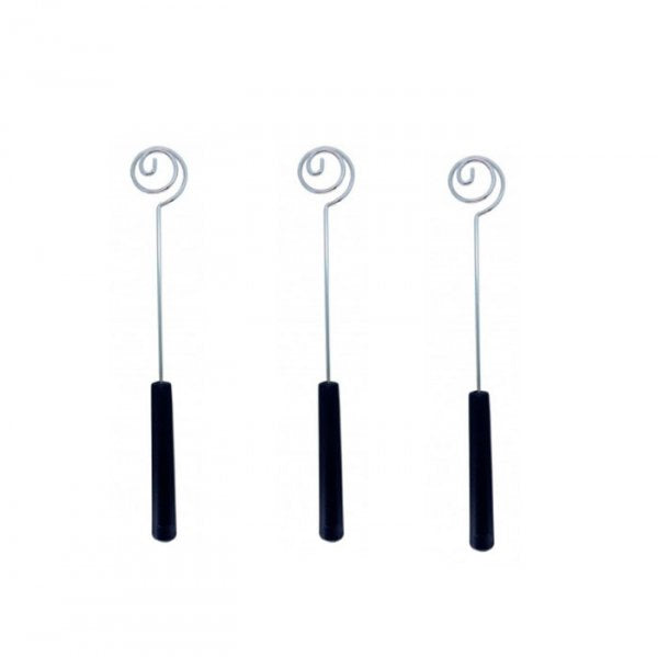 Garfo Helicoidal Para Banhar Chocolate - 3 Unidades - Hercules