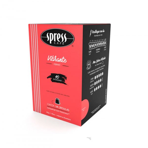 Cápsula Spress 10 Vibrante 10 Unidades  - Spress Café