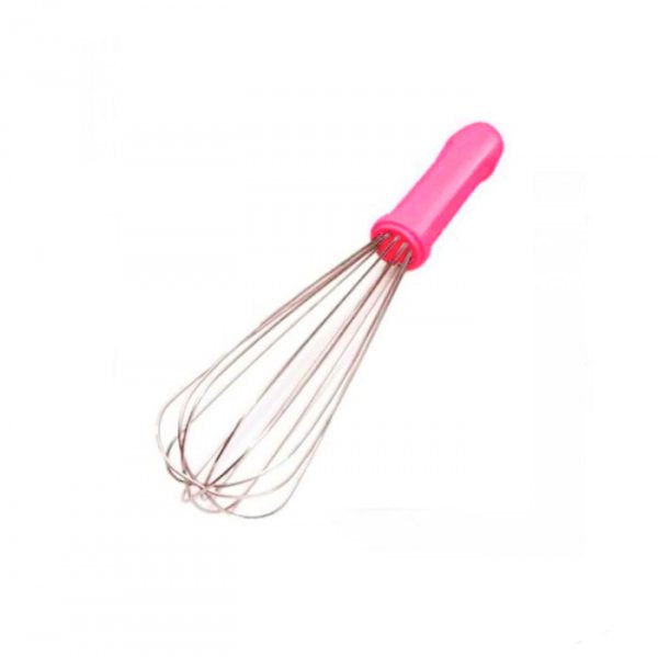 Batedor Tipo Pera Fouet 25Cm Pink - Solrac