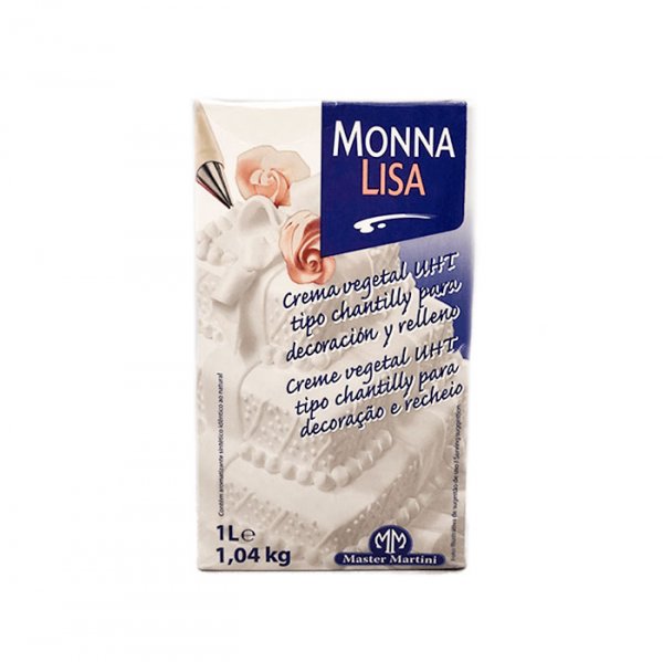 Chantilly Monnalisa Creme Vegetal 1L - Master Martini