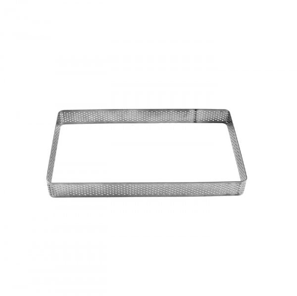 Aro Inox Micro Perfurado Reto 19X11X2Cm Allonsy - Cromus