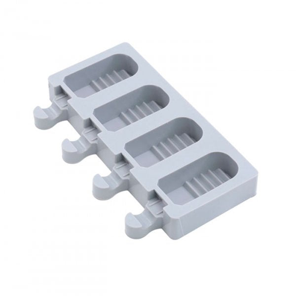 Forma Silicone Picolé Cake 4 Cavidades Allonsy - 19,8X11Cm  - Cromus