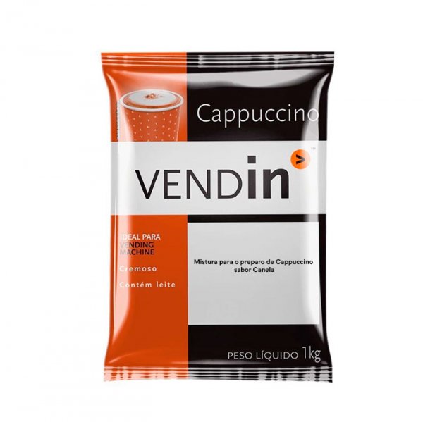 Pó Para O Preparo De Capuccino Vendin Sabor Canela 1Kg - Da Vinci Gourmet