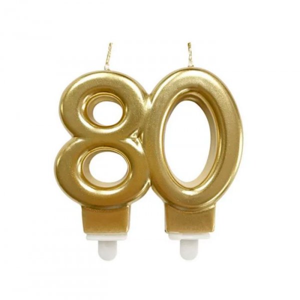 Vela Mb Dourada 80 - Mundo Biazarro