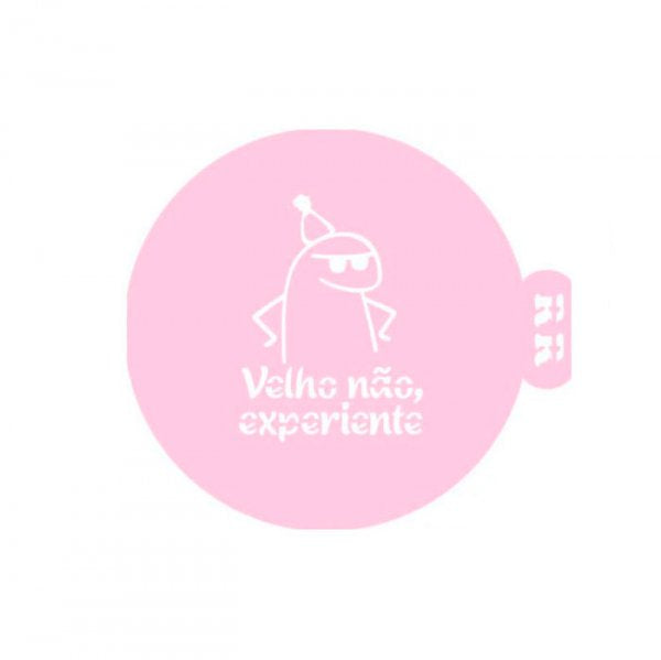 Stencil Flork 7  - 11,5 X 10 Cm- R R Oliveira