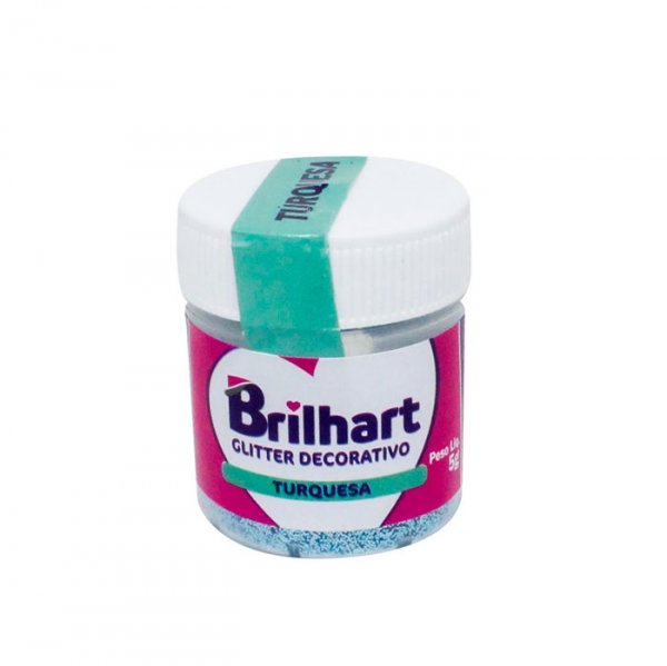 Glitter Turquesa 5G - Brilhart