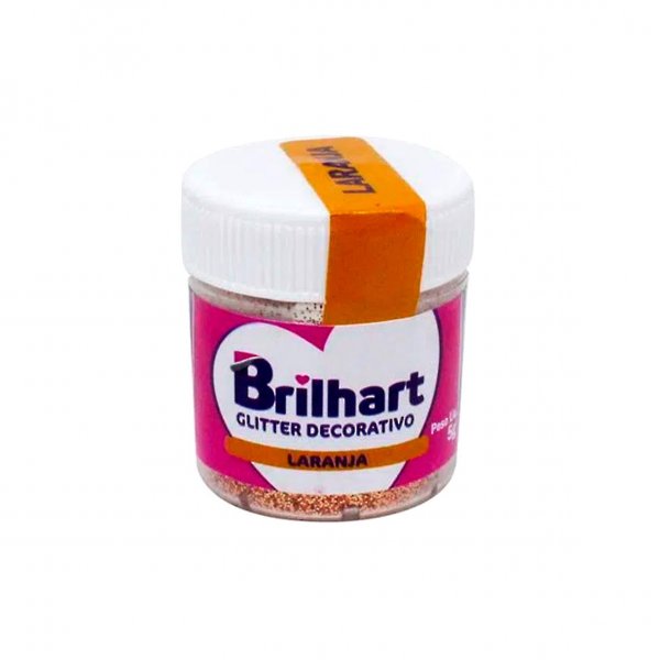 Glitter Laranja 5G - Brilhart