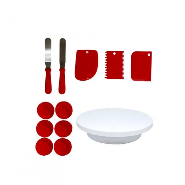 Kit Confeiteiro 12Pcs C/Bailarina - Le Chef