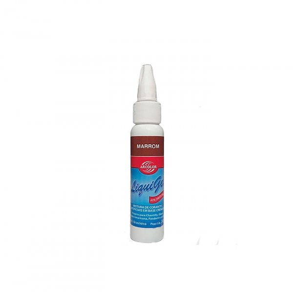 Corante Liquigel Marrom 30g - Arcolor