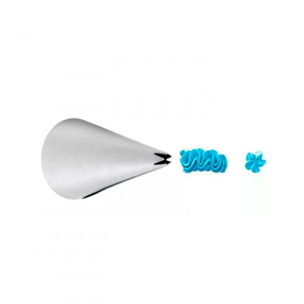 Bico De Confeitar Inox N°16 - Pitanga - Wilton