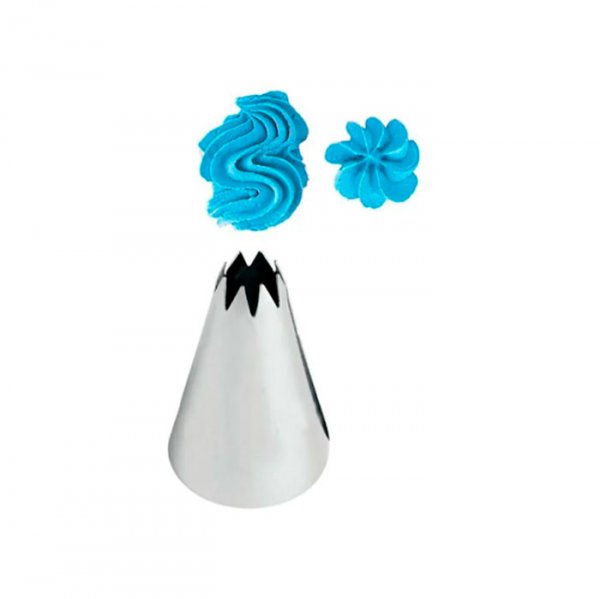 Bico De Confeitar Inox N°20 - Pitanga - Wilton