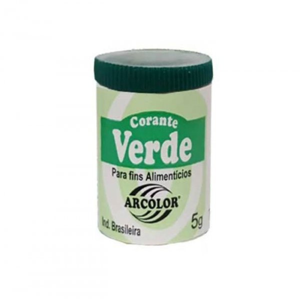 Corante Vidro 5G Verde - Arcolor