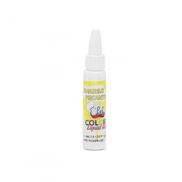 Corante Liquid Gel 25G Amarelo Piscante - Icebergchef