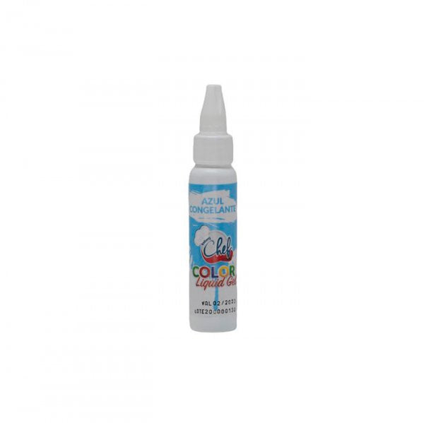 Corante Liquid Gel 25G Azul Congelante - Iceberg Chef