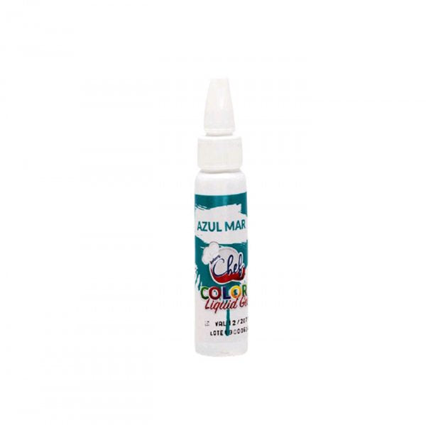 Corante Liquid Gel 25G Azul Mar - Iceberg Chef