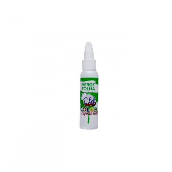 Corante Liquid Gel 60G Verde Folha - Iceberg Chef