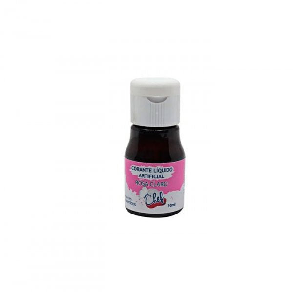 Corante Liquido 10Ml Rosa Claro - Iceberg Chef