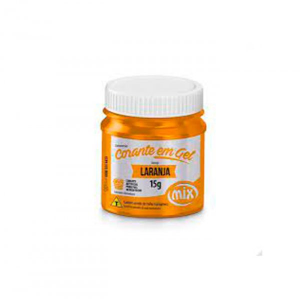 Corante Gel 15Gr Laranja - Mix