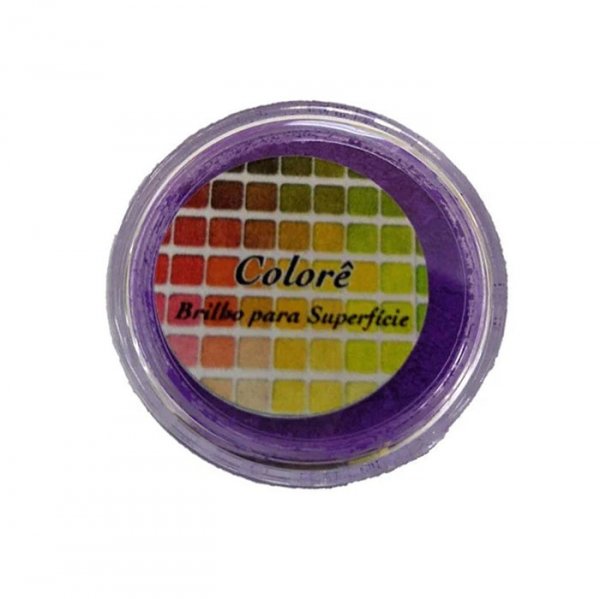 Corante Po Fluor 2G Roxo - Lullycandy
