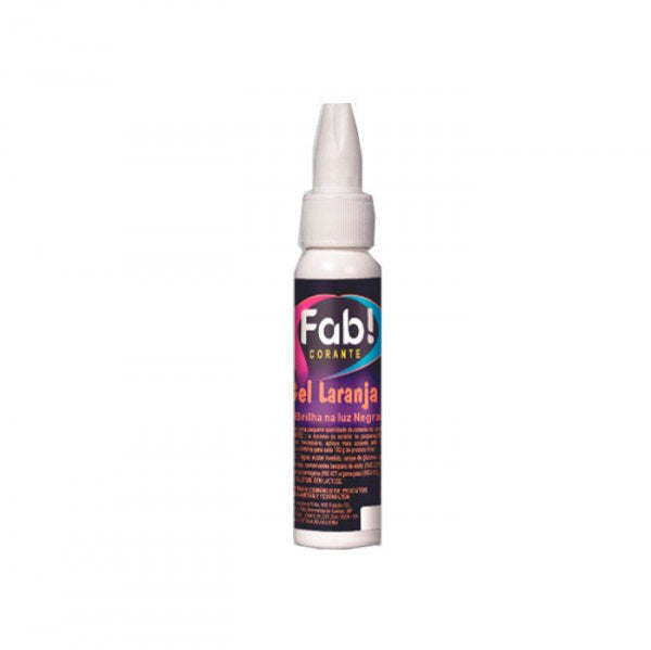 Corante Softgel 25G Laranja Neon - Fab!