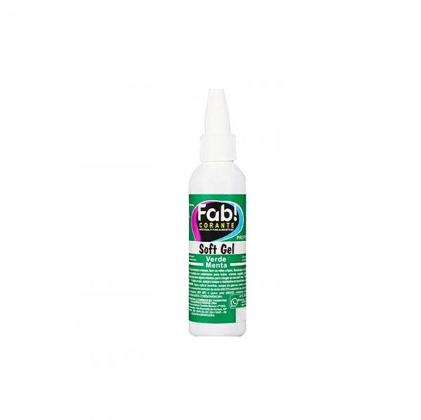 Corante Softgel 25G Verde Menta - Fab!