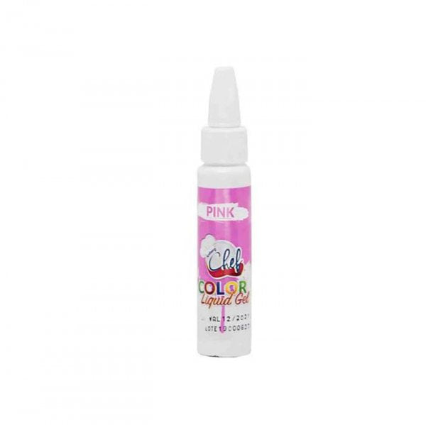 Corante Liquid Gel 25G Pink - Iceberg Chef