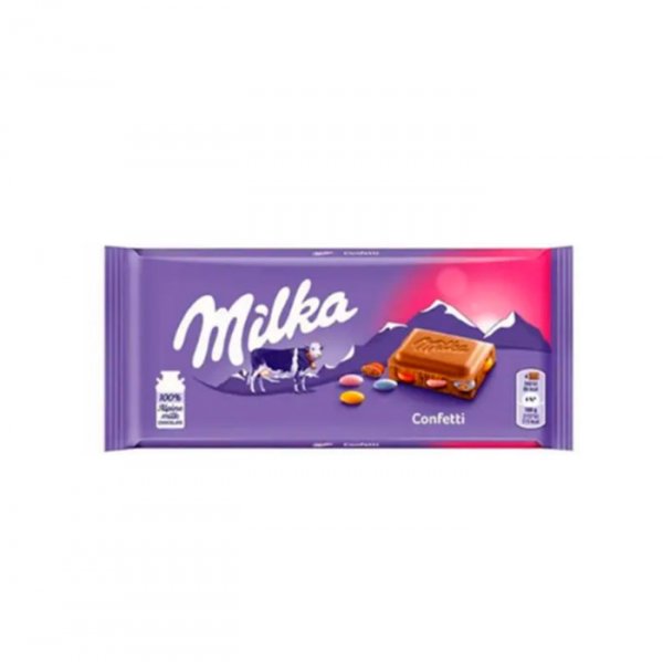 Chocolate Confetti - Barra100G - Milka
