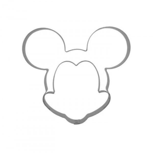 Cortador Inox Rosto Mickey 1G - R.R. Oliveira