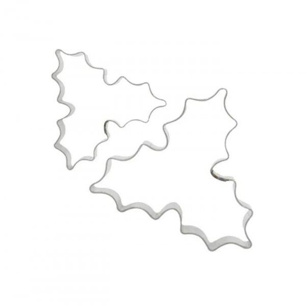 Cortador Inox Folha Azevinho 1G - R.R. Oliveira