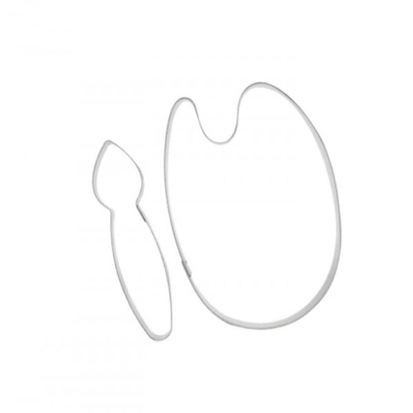 Kit Cortador Inox Paleta Pincel 1 P - R.R. Oliveira