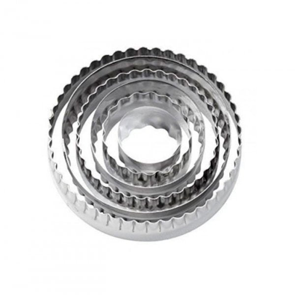 Kit Cortador Inox Redondo Crespo P - R.R. Oliveira