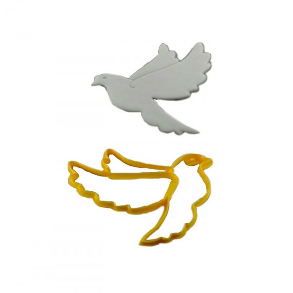 Cortador Pia Batismal E Pomba - Cia Do Molde