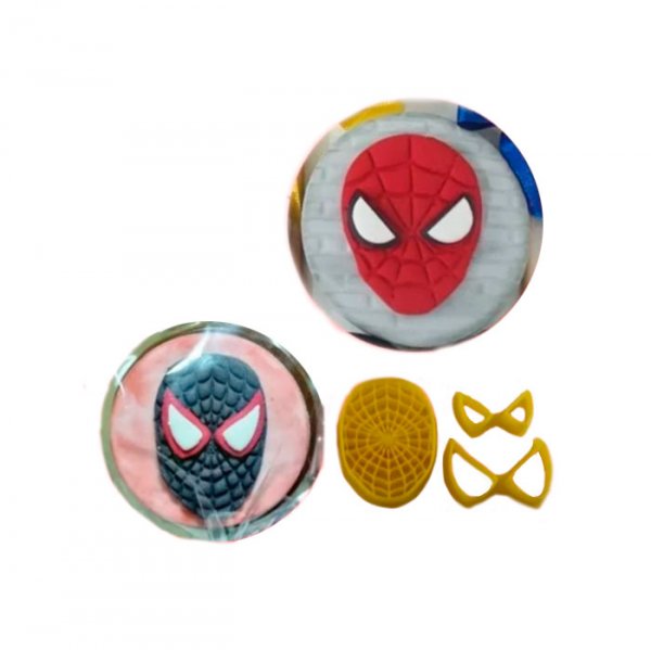 Cortador 3D Homem Aranha - 1 Pçs - Cia Do Molde