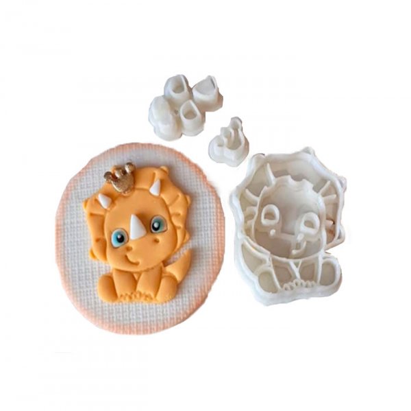 Cortador Dinossauro Baby Mod 01 - Cia Do Molde