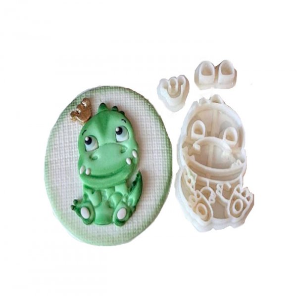 Cortador Dinossauro Baby Mod 03 - Cia Do Molde